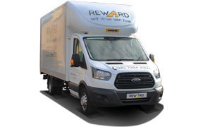 Self-drive Luton box van hire with tail lift